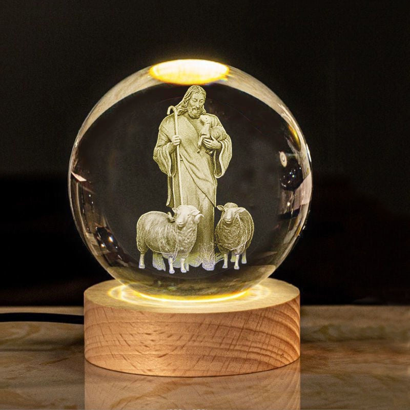 Holy Glow Prayer Crystal Ball