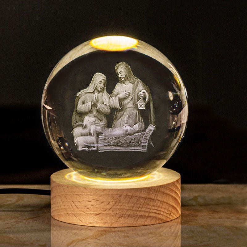 Holy Glow Prayer Crystal Ball