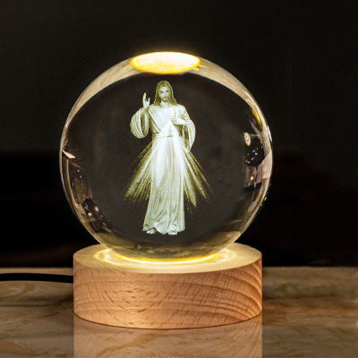 Holy Glow Prayer Crystal Ball