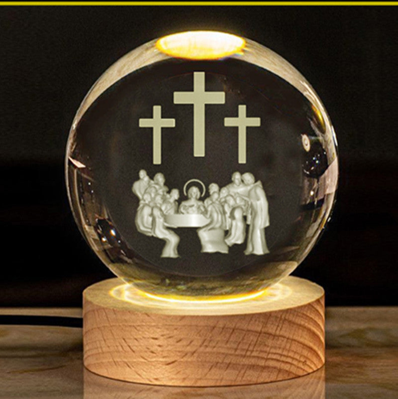 Holy Glow Prayer Crystal Ball