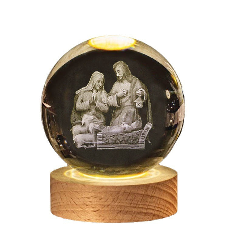 Holy Glow Prayer Crystal Ball