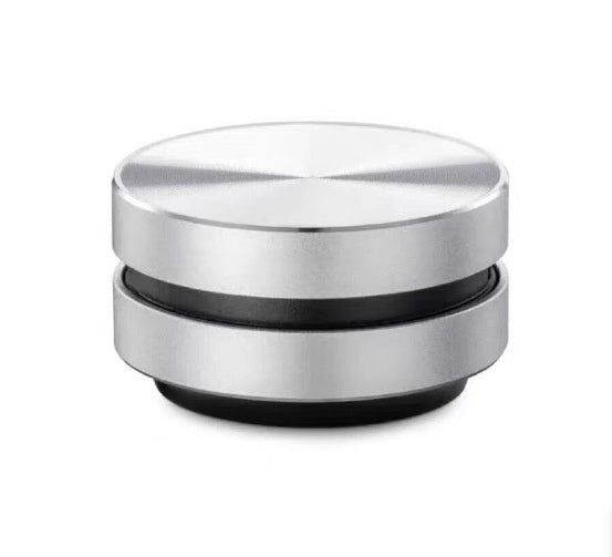 Bone Conduction Wireless Bluetooth Speaker Magnetic Portable in red with sleek metallic finish, compact design ideal for on-the-go audio use.