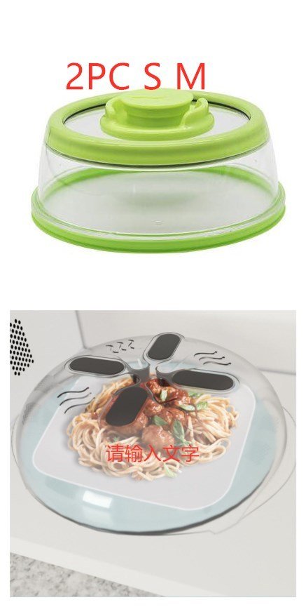 Kitchen Fresh-Keeping Cover Vacuum Food Sealer with BPA-free lid shown sealing fresh vegetables. Ideal for food storage and freezer-safe use.