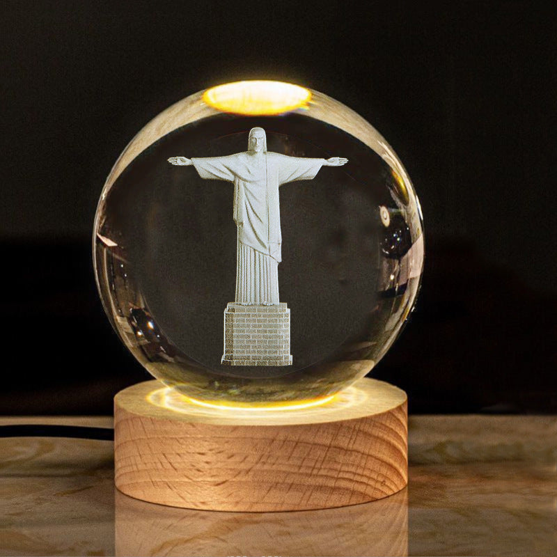 Holy Glow Prayer Crystal Ball