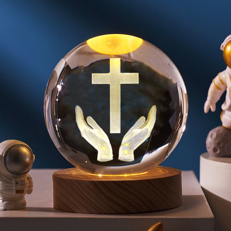 Holy Glow Prayer Crystal Ball