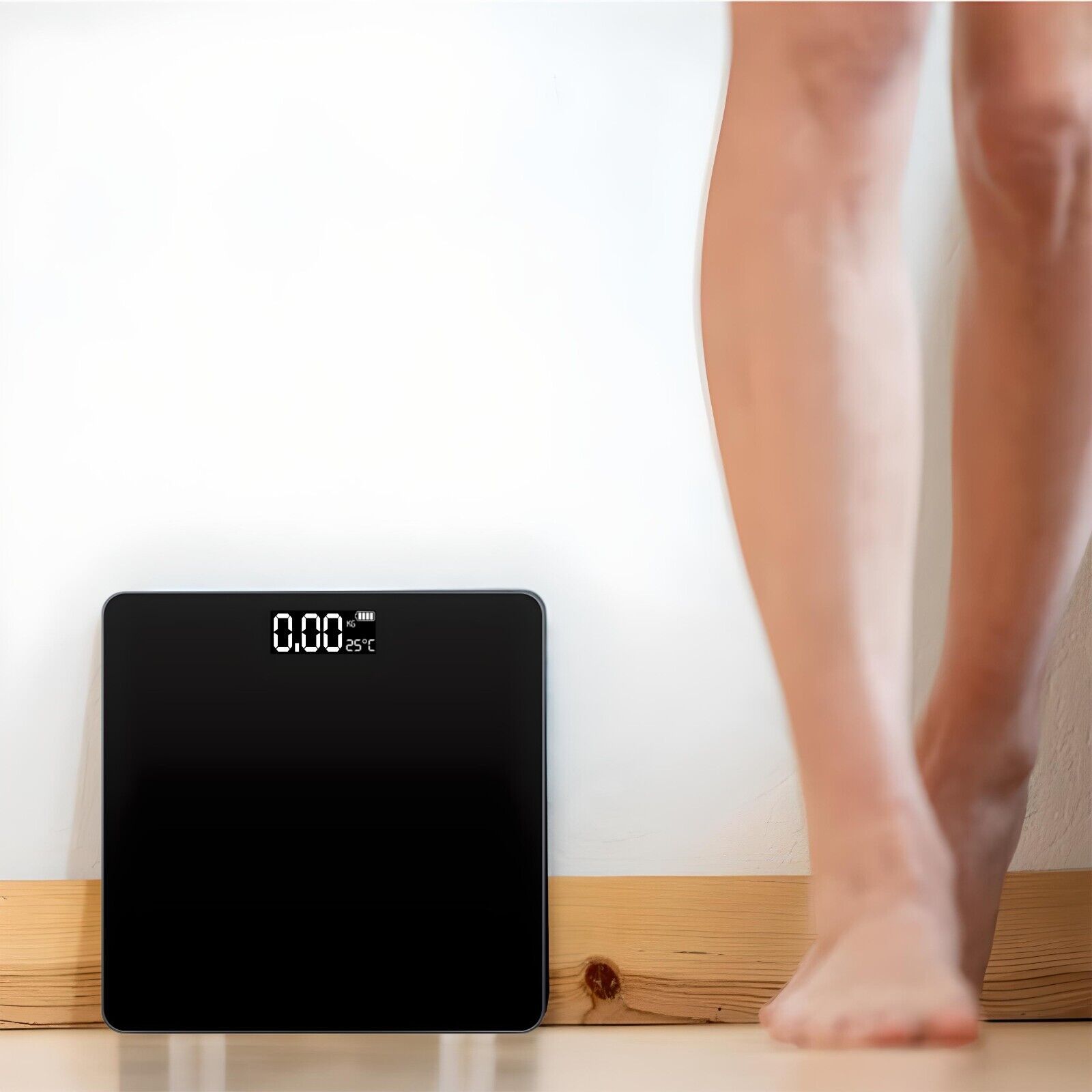Digital Passenger Scale Step-On Technology High Precision 180kg Accuracy