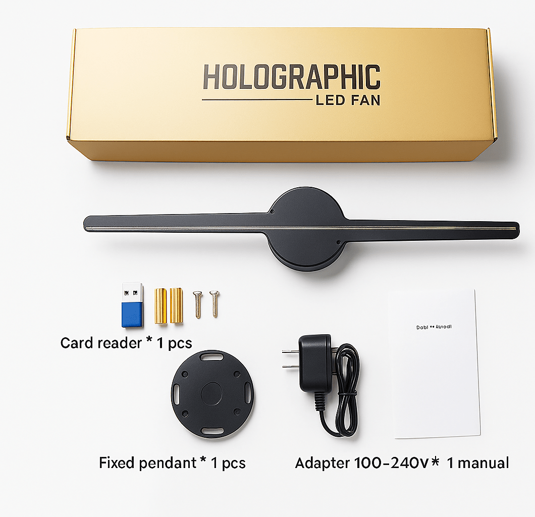 Aevion™ 3D Hologram Fan