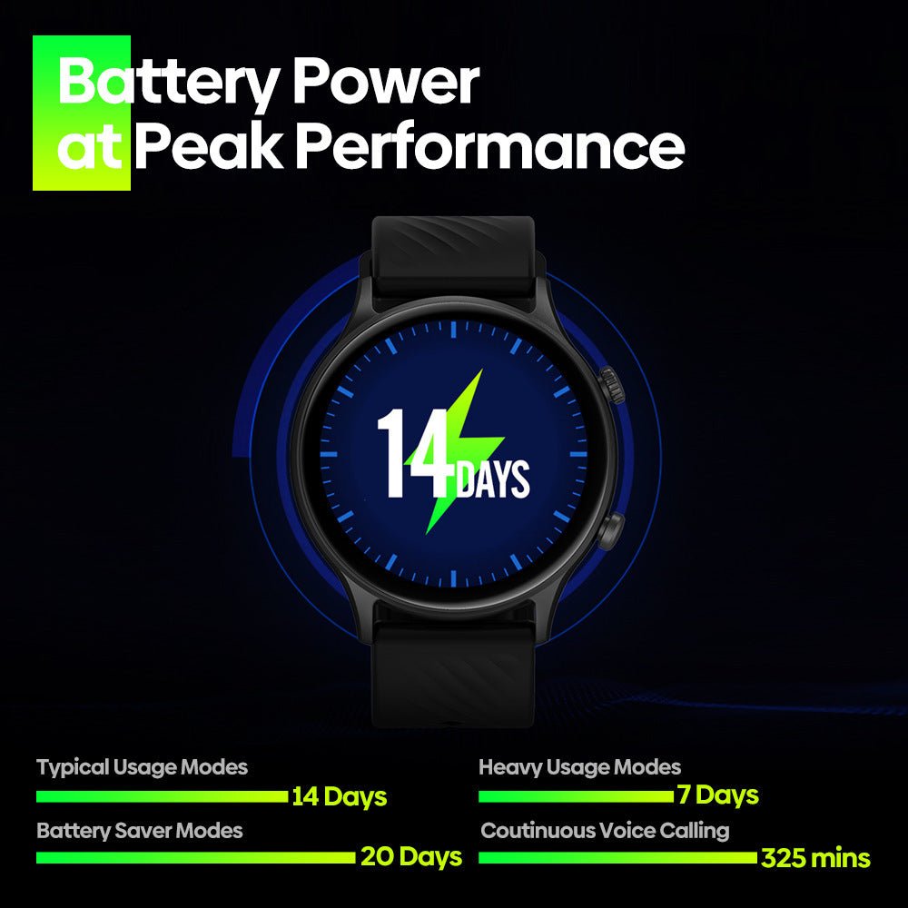 Bluetooth Fitness Mode Heart Rate Monitoring Smartwatch in pink, blue, and black with round touch screens and colorful fitness displays.