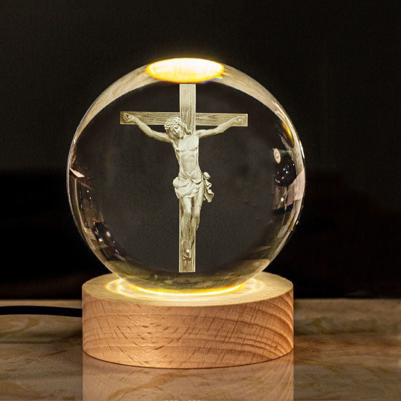 Holy Glow Prayer Crystal Ball
