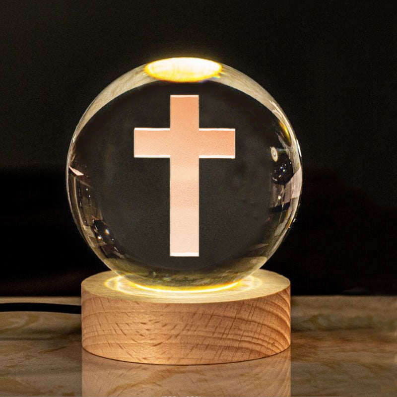 Holy Glow Prayer Crystal Ball