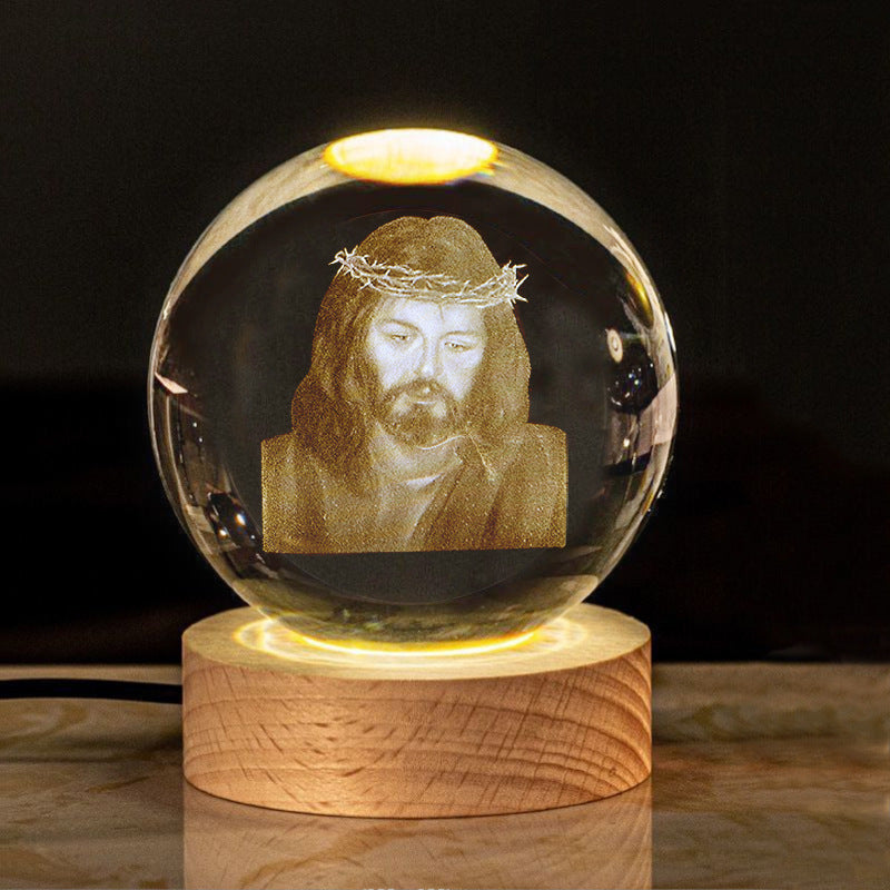 Holy Glow Prayer Crystal Ball