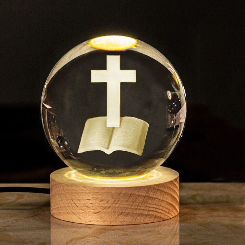 Holy Glow Prayer Crystal Ball