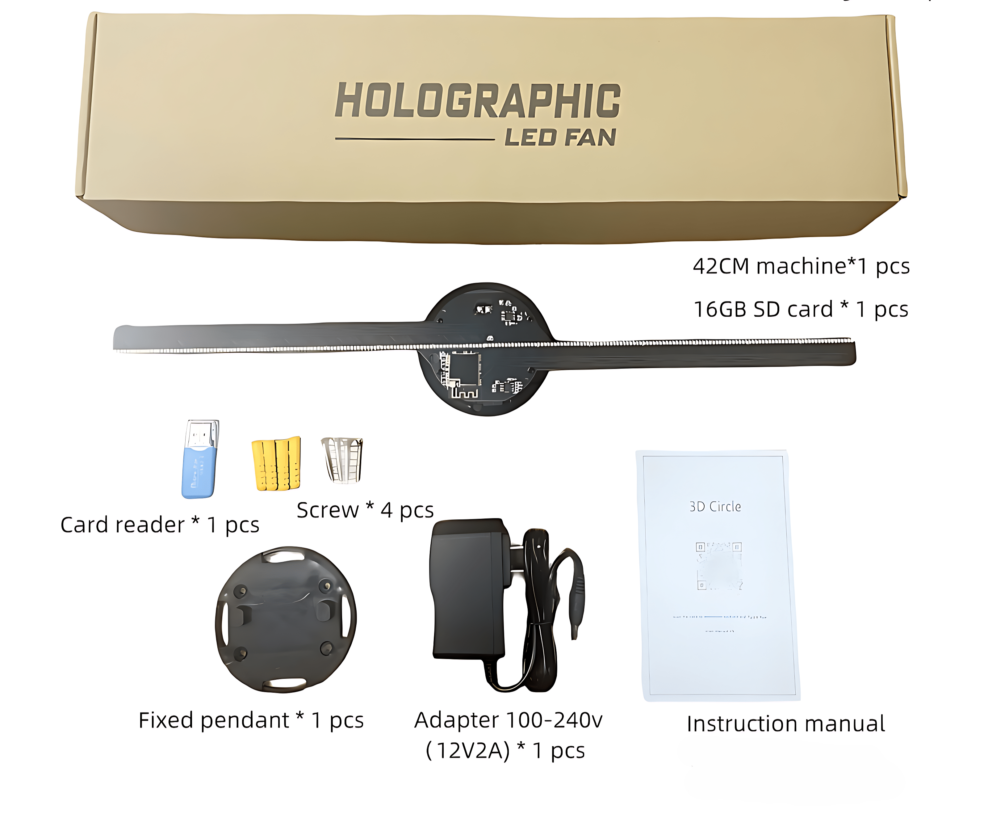 Aevion™ 3D Hologram Fan